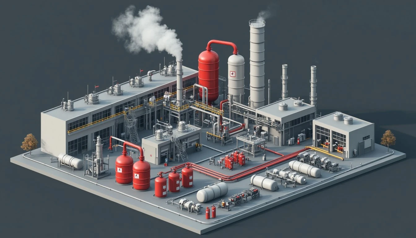 Проектирование пожарной безопасности для промышленных зданий и сооружений