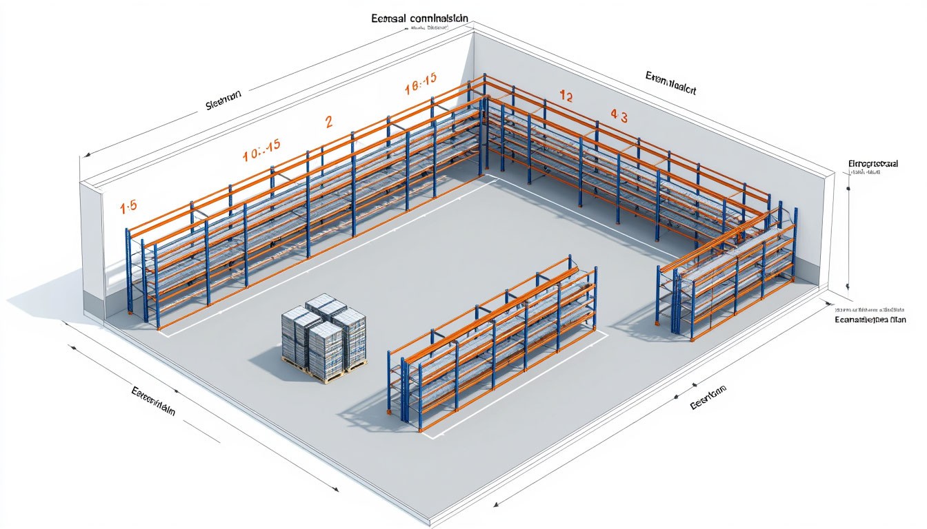Требования к стеллажам, проходам и эвакуационным путям