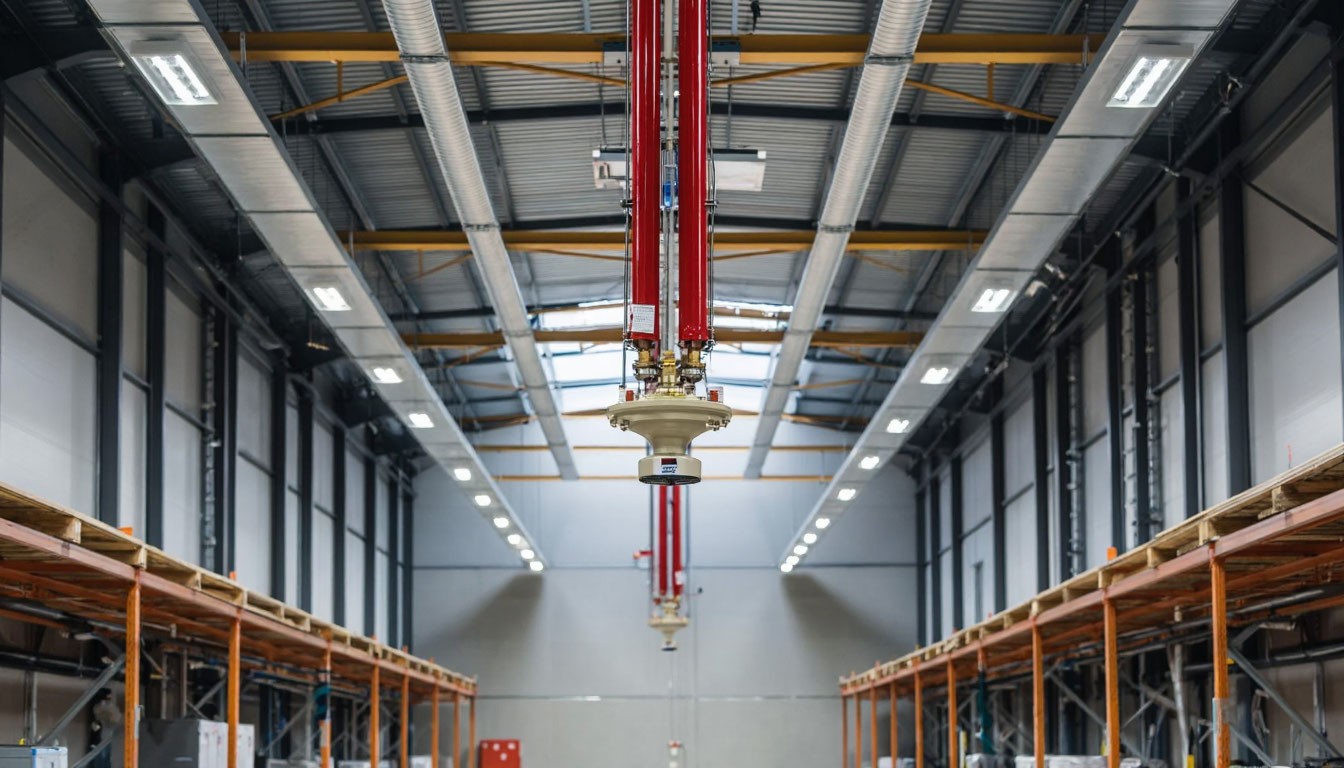 Системы пожаротушения для складов